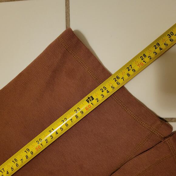 Onque Casual Vintage Cotton Button Up Shirt Women's Small Brown Embroidered - Picture 13 of 13